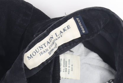 Mountain Lake Women's Black Bootcut Trousers Size 16