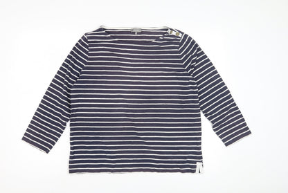 Womens UK Size L Jaeger Blue  T-Shirt