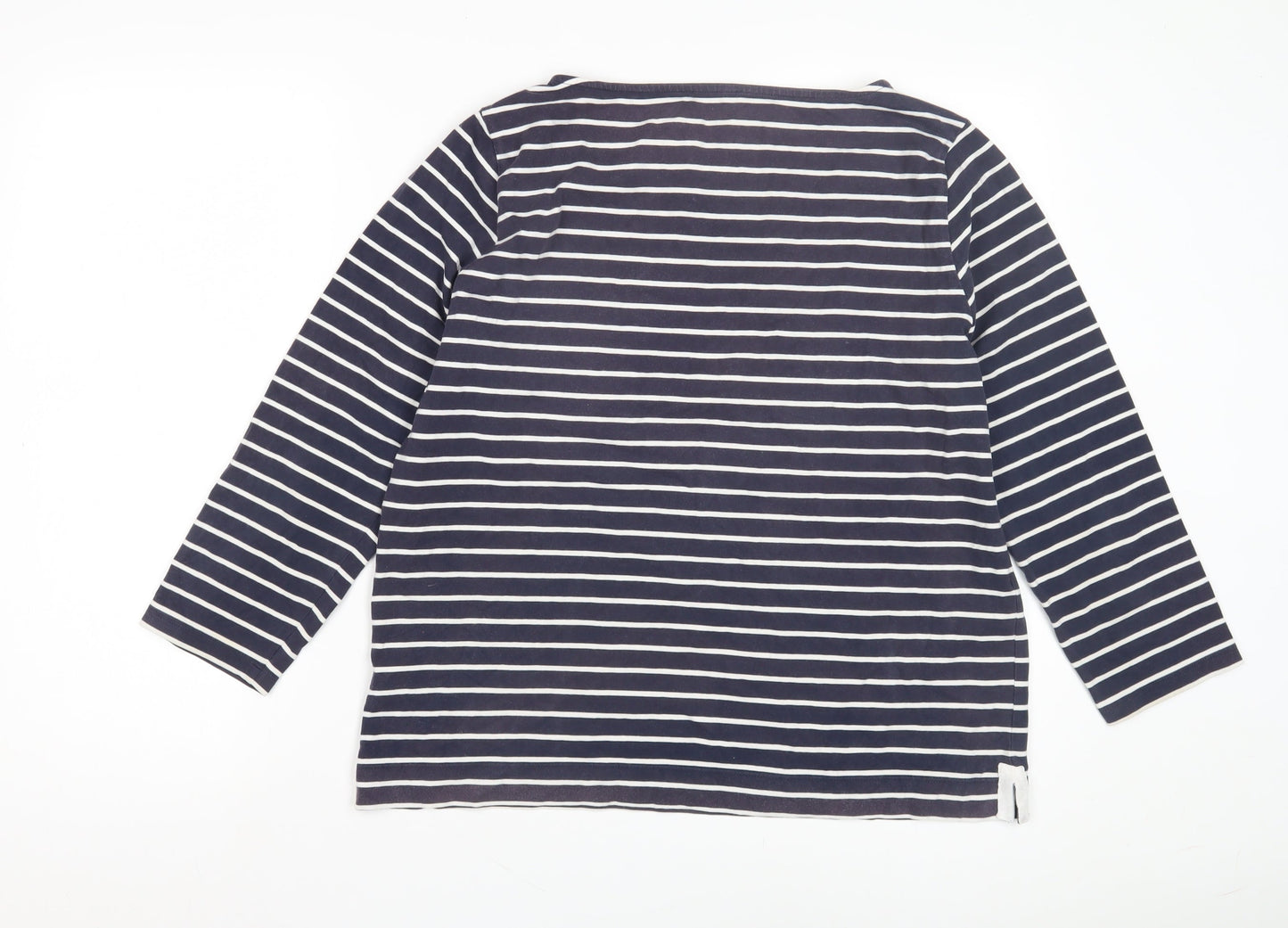 Womens UK Size L Jaeger Blue  T-Shirt