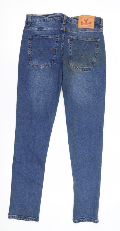 Vour Jeans Boys Blue Straight Leg Denim Jeans M