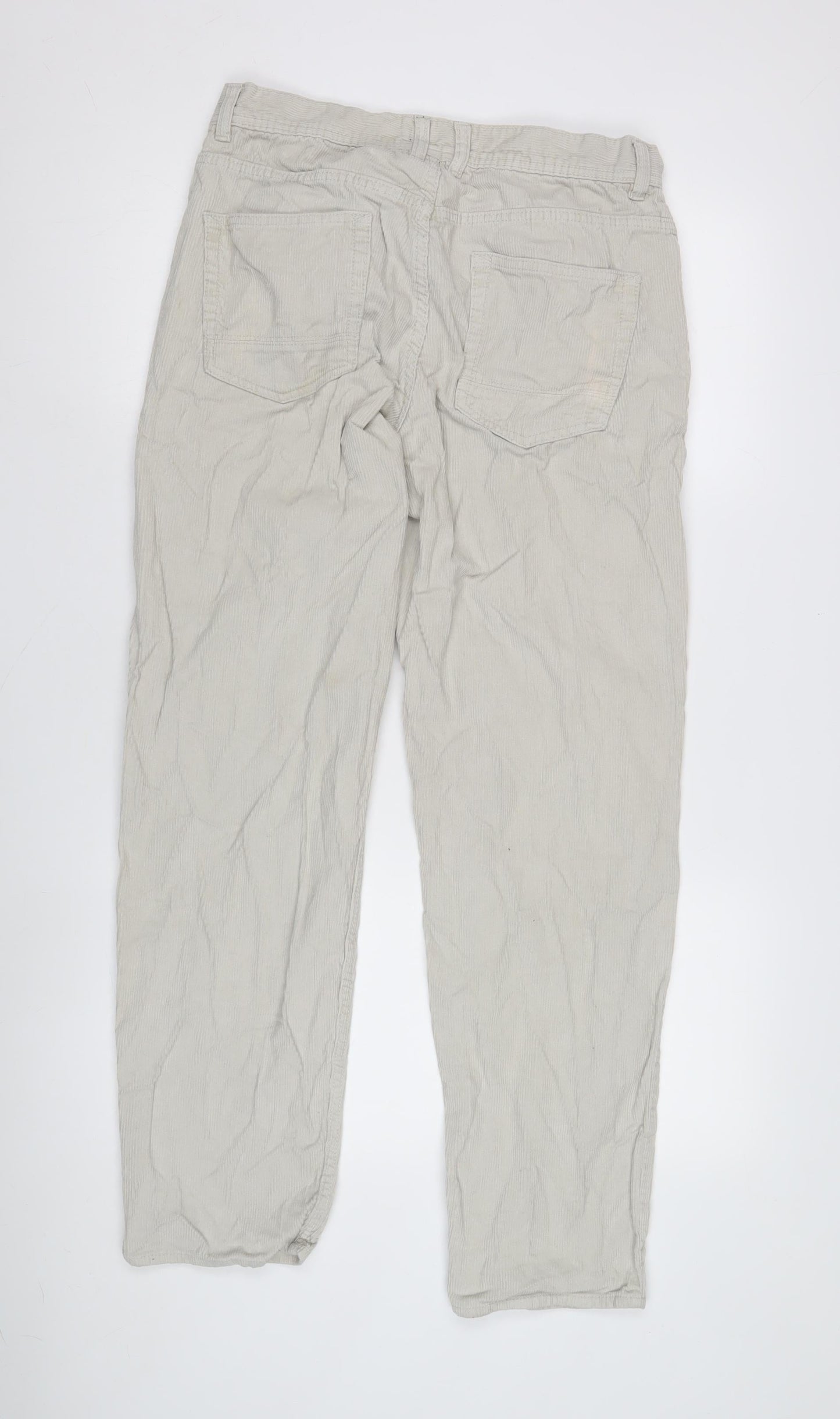 New Look Men's Beige Corduroy Trousers Size 32