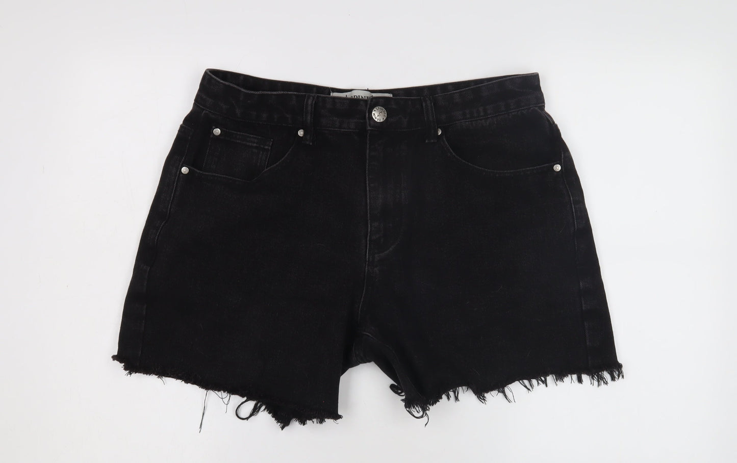 Spindle Women's Black Cut-Off Denim Shorts Size 8
