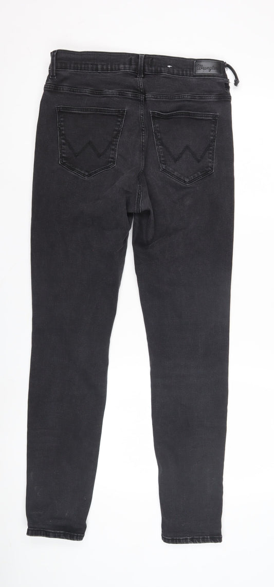 Womens UK Size 12 Wrangler  Skinny Black Jeans