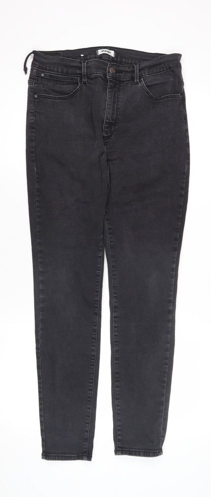 Womens UK Size 12 Wrangler  Skinny Black Jeans