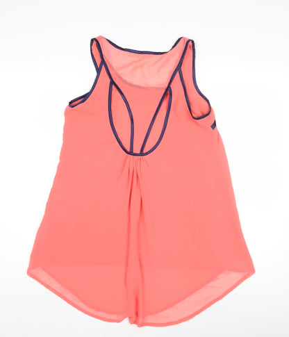 Little Mistress Women's Pink Tank Top Size 10