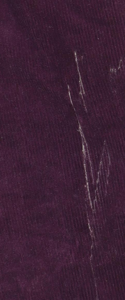 Boden Purple Corduroy Women's Trousers, Size UK 11