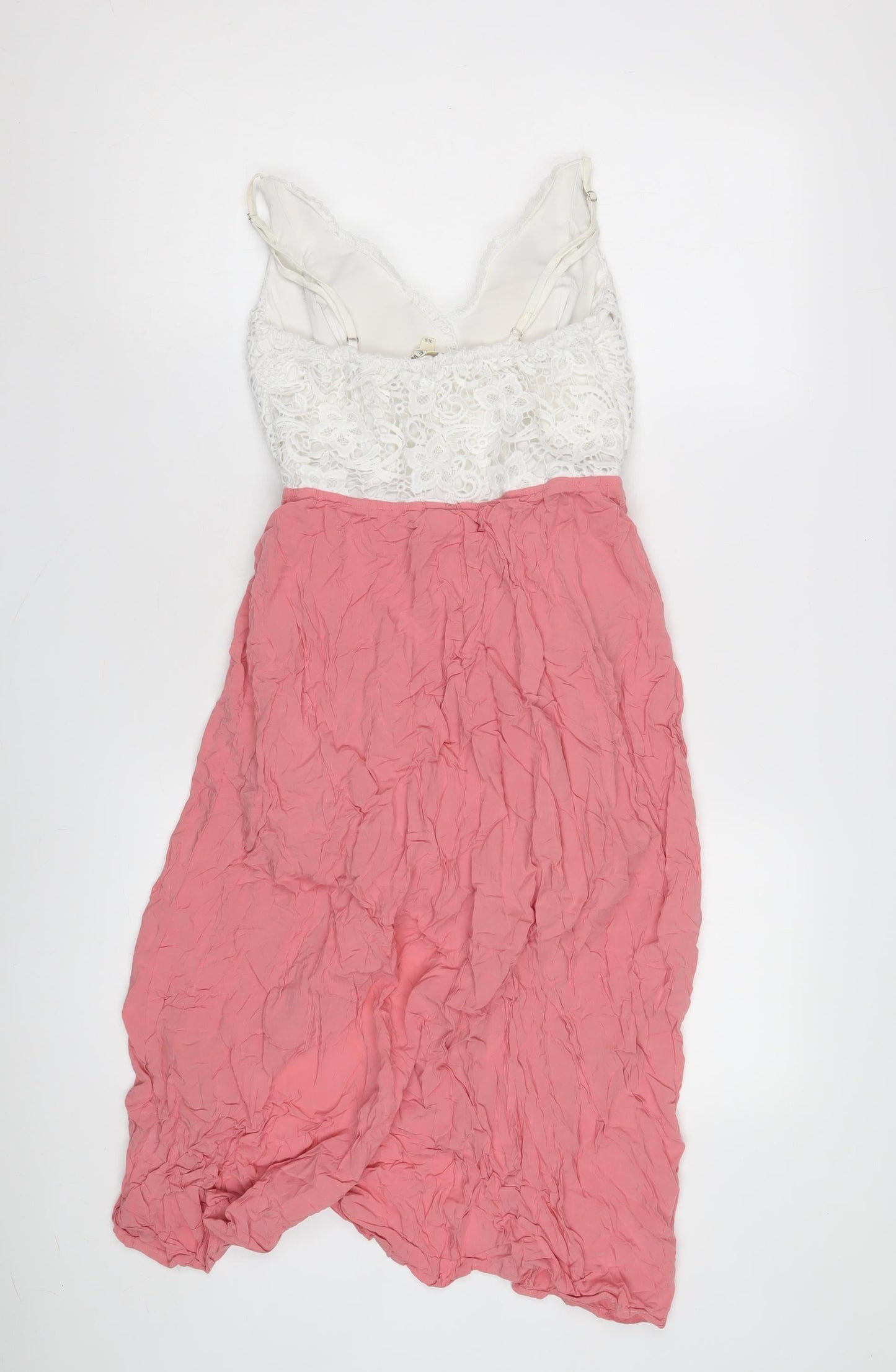 Review Women's Multicoloured Lace Dress XS