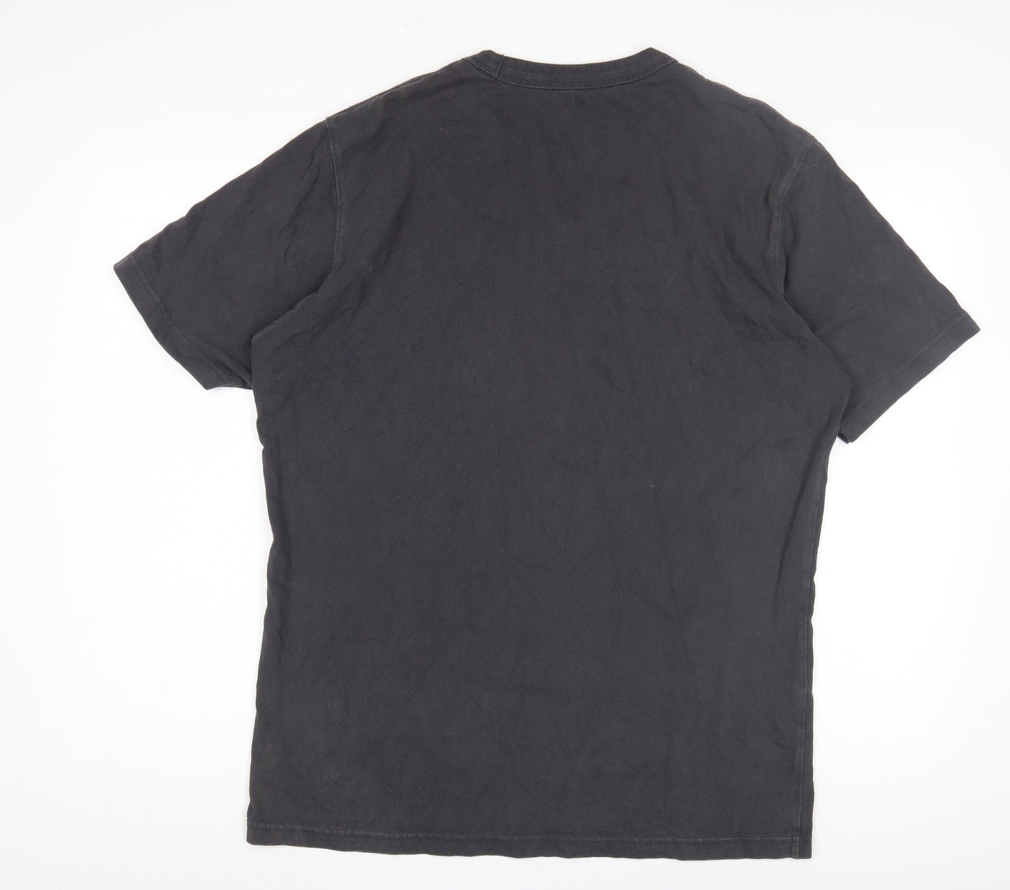 Uniqlo Men’s Black Crew Neck L T-Shirt