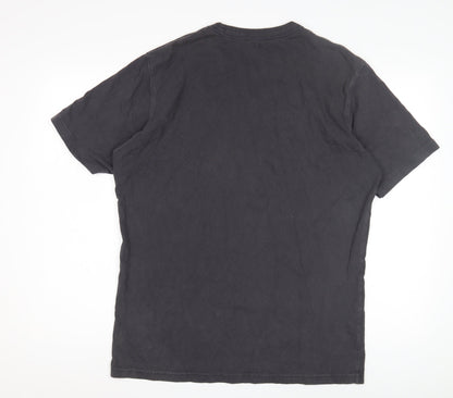 Uniqlo Men’s Black Crew Neck L T-Shirt