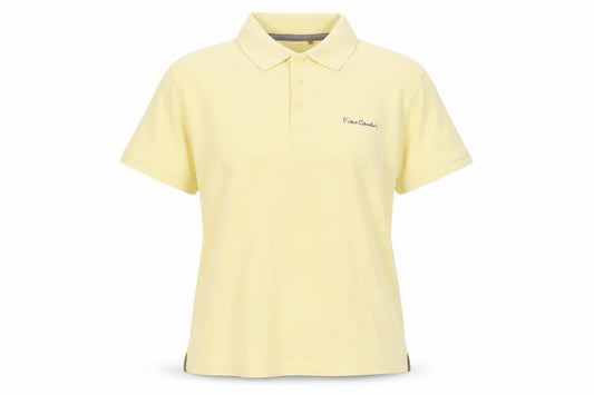 Pierre Cardin Yellow Polo Shirt Size S Unisex Adults