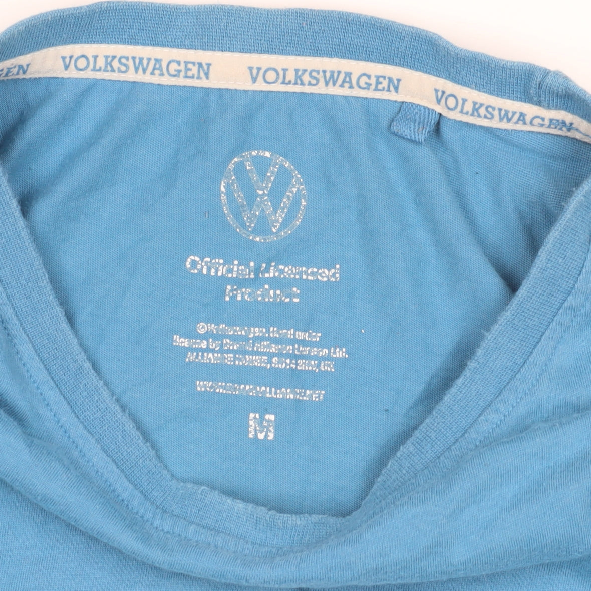 Volkswagen Men's Blue Graphic T-Shirt - Medium