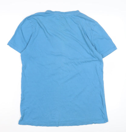 Volkswagen Men's Blue Graphic T-Shirt - Medium