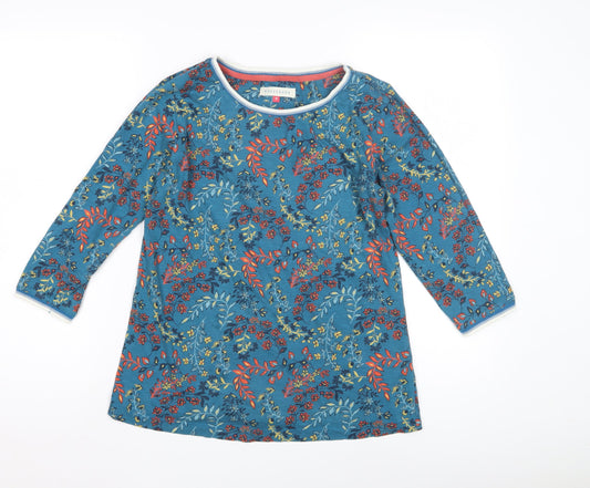 Womens UK Size 8 Brakeburn Multicoloured Basic T-Shirt