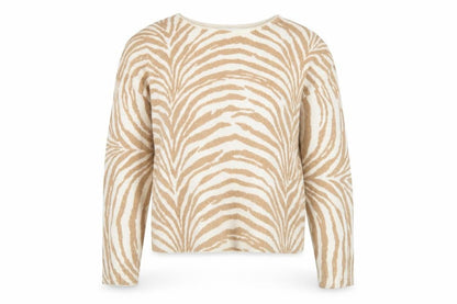 Womens UK Size 8 Marks and Spencer Beige Pullover Jumper