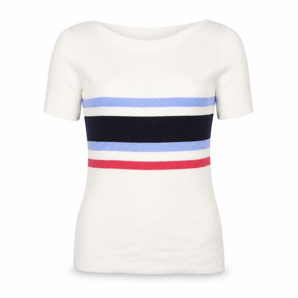 Womens UK Size 8 NEXT Multicoloured Jersey T-Shirt