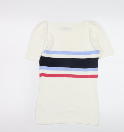 Womens UK Size 8 NEXT Multicoloured Jersey T-Shirt
