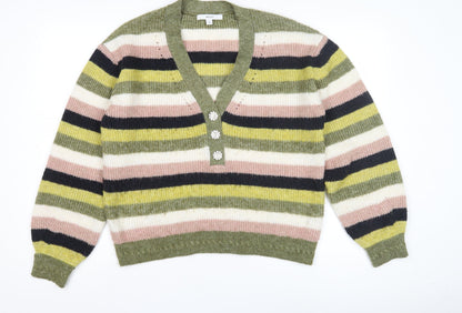 Womens UK Size S NEXT Multicoloured Cardigan Jumper
