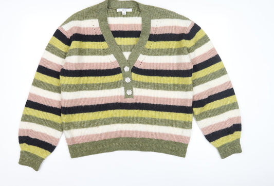 Womens UK Size S NEXT Multicoloured Cardigan Jumper