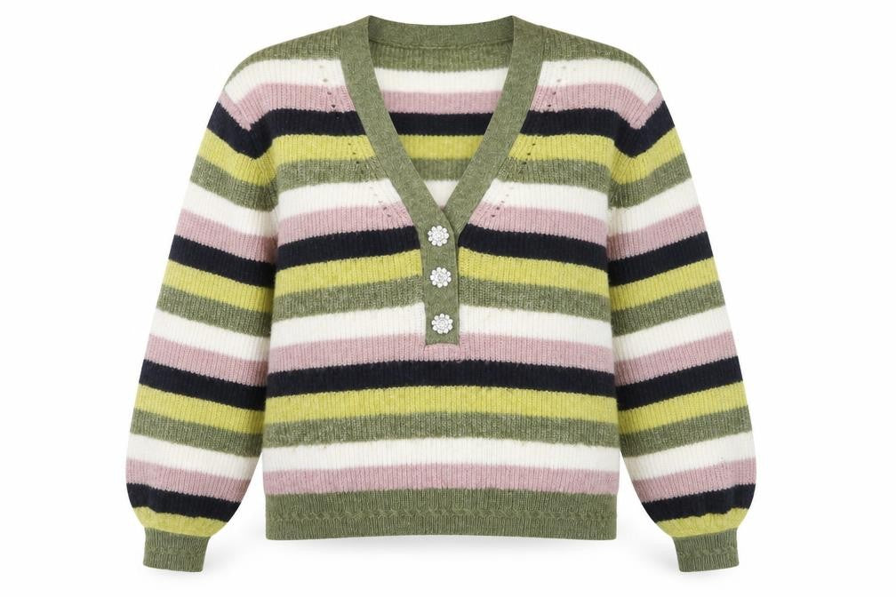 Womens UK Size S NEXT Multicoloured Cardigan Jumper