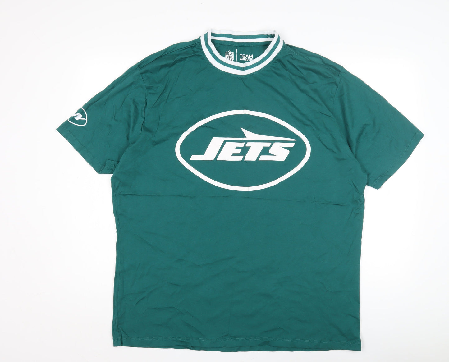 NFL Team Apparel Men's XL Green Jets T-Shirt