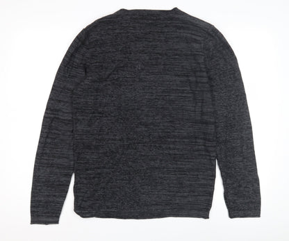 Jack & Jones Men's Black Long Sleeve Jumper - Size S