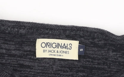 Jack & Jones Men's Black Long Sleeve Jumper - Size S