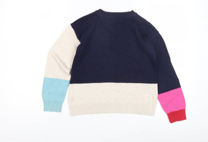 Gap Kids Multicoloured Fun Pullover Jumper for Girls M