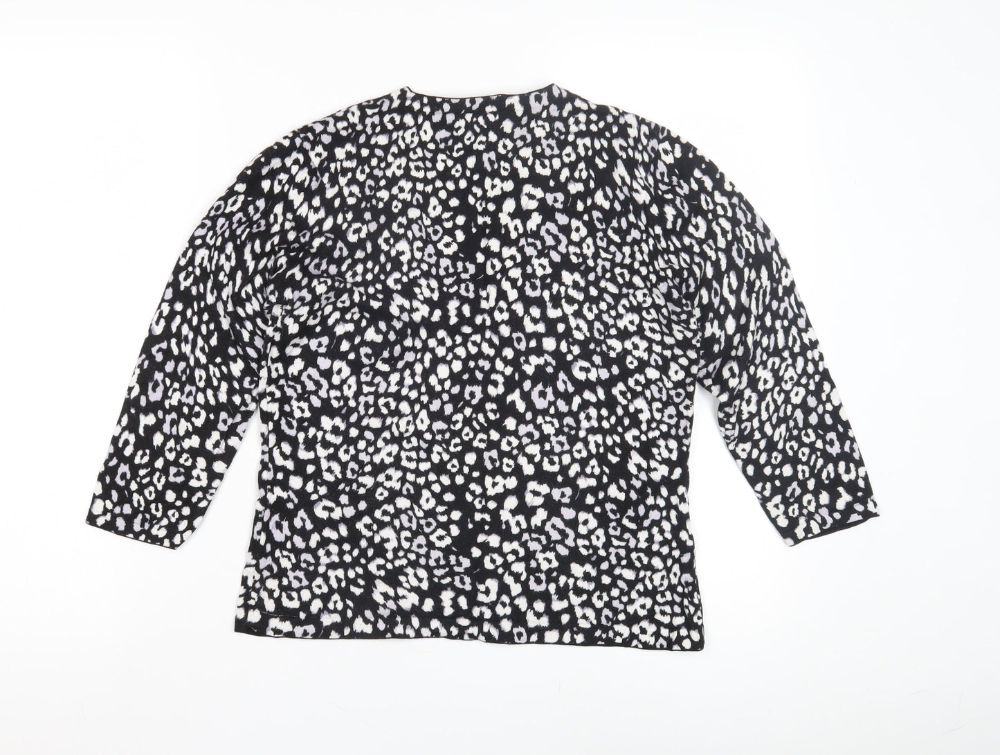 Womens UK Size M Precis Black Pullover Jumper