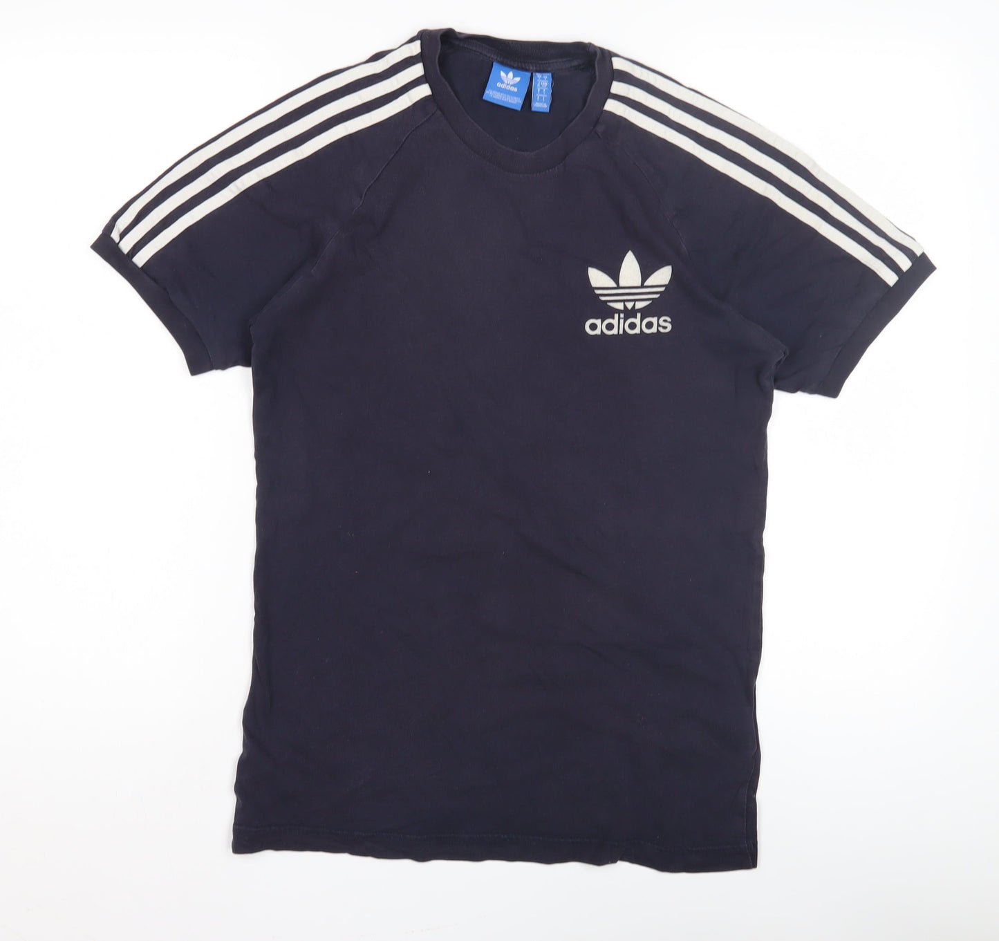 Adidas Men's Black S Logo T-Shirt, Short Sleeve