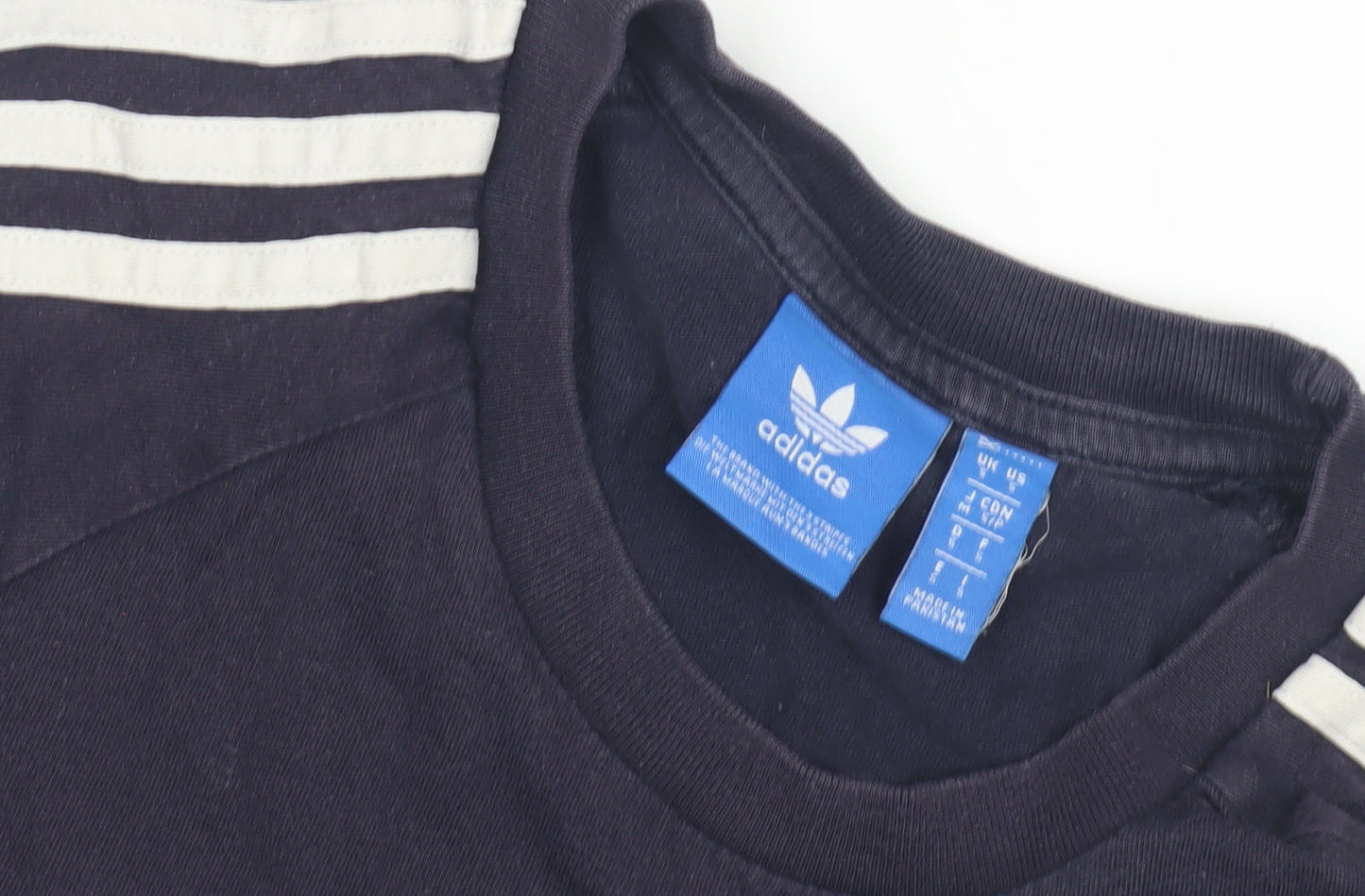 Adidas Men's Black S Logo T-Shirt, Short Sleeve