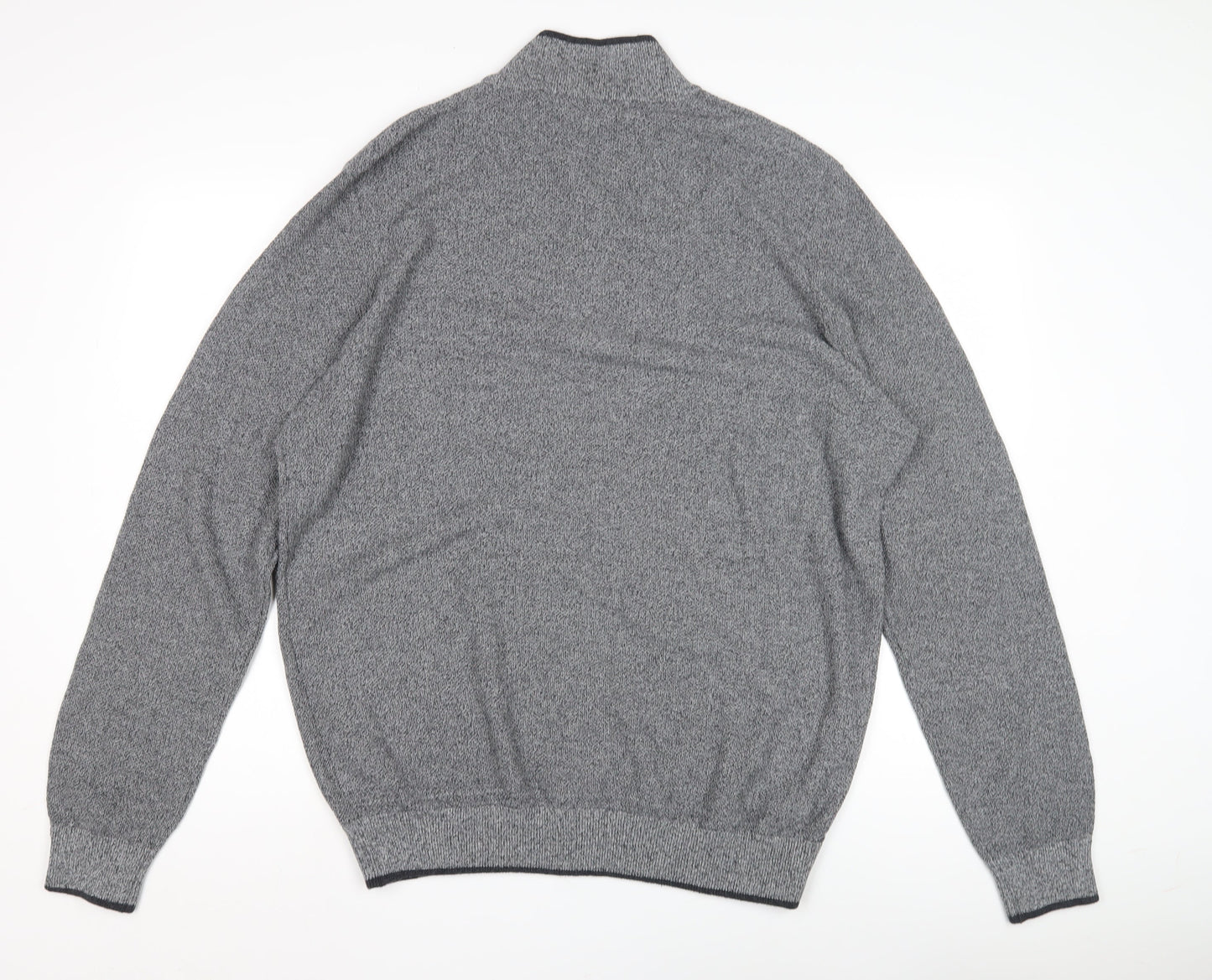 Kensington Eastside Men's Grey 2XL 1/4 Zip Sweatshirt