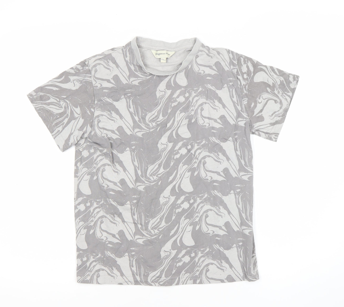 Kangaroo Poo Boys Grey Graphic T-Shirt 11-12 Years