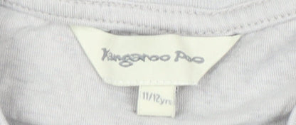 Kangaroo Poo Boys Grey Graphic T-Shirt 11-12 Years