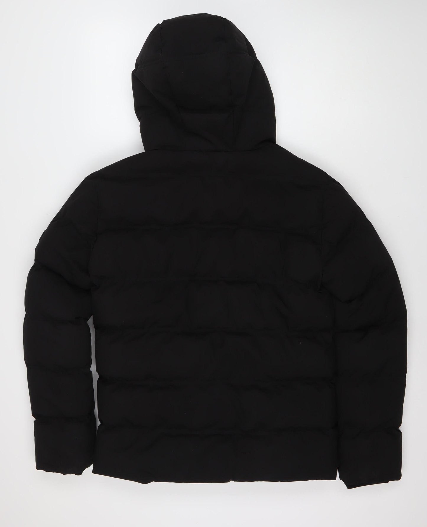 Mens UK Size S STATUS Black Puffer Jacket