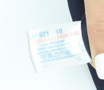 Classics Women's Blue Anorak Jacket Size 16 Hooded Zip