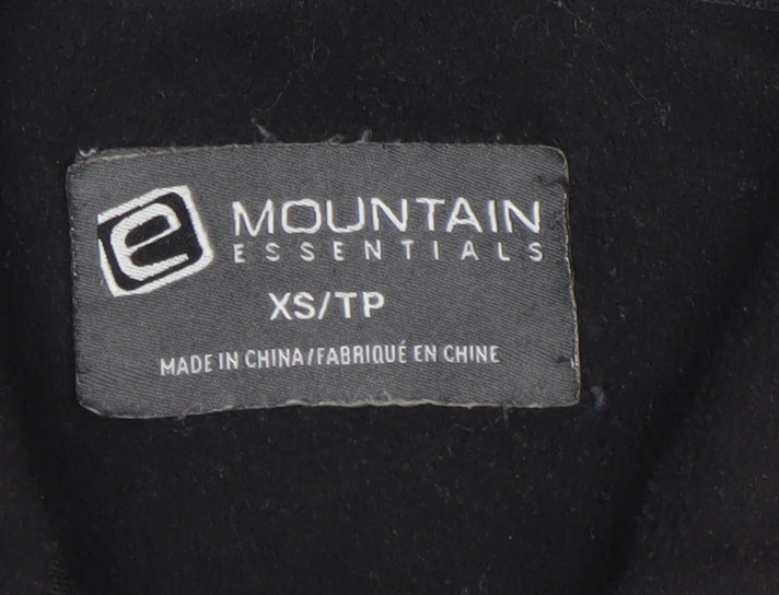 Mens UK Size XS Mountain Essentials Black Basic Jacket