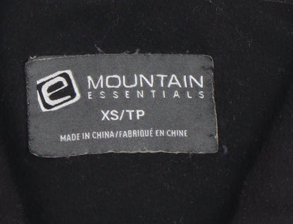 Mens UK Size XS Mountain Essentials Black Basic Jacket