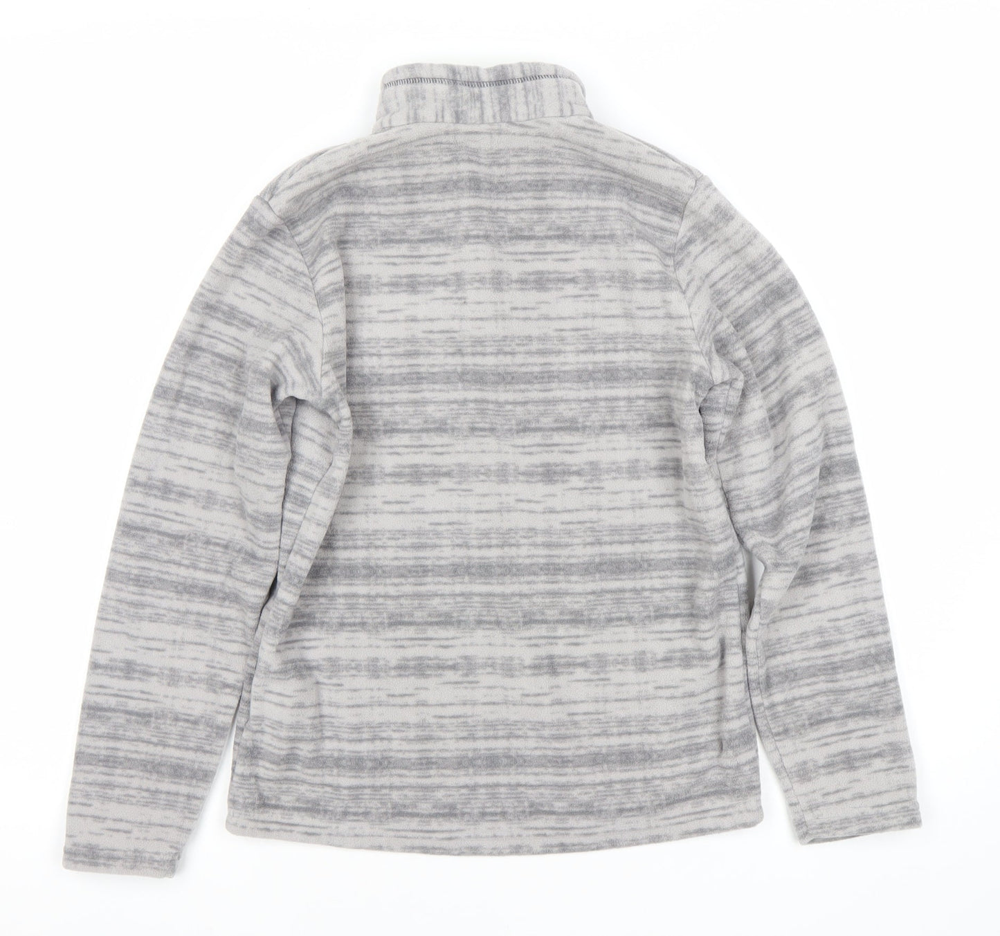 Quechua Boys Grey 12Y Full Zip Fleece Hoodie