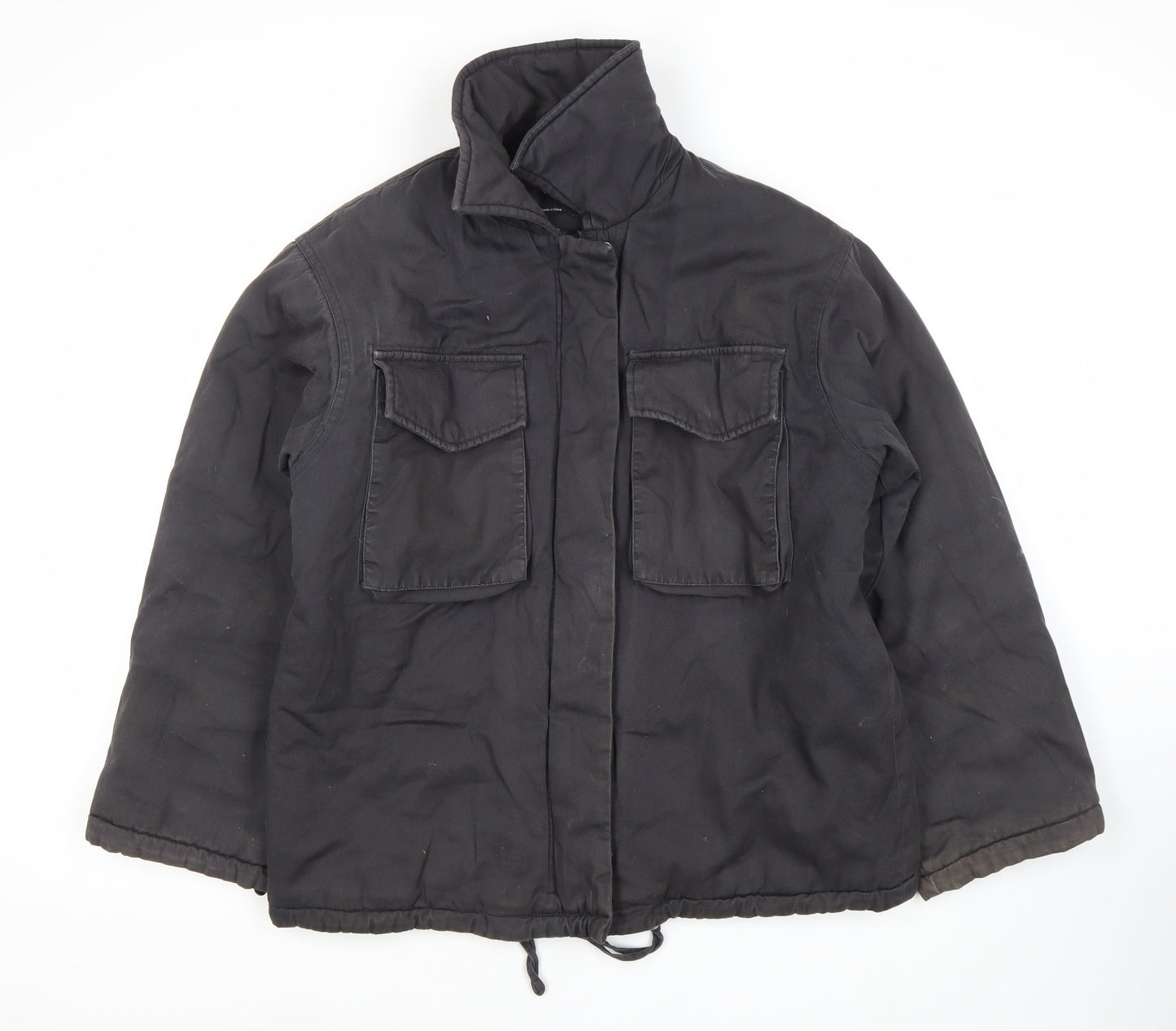 Womens UK Size 2 ASOS DESIGN Black Basic Jacket