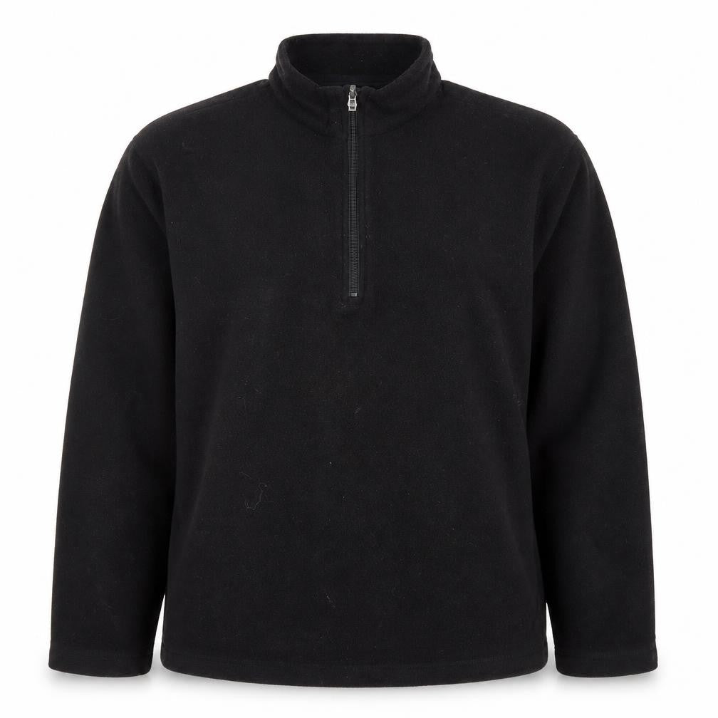Mens UK Size M Marks and Spencer Black Full Zip Sweatshirt