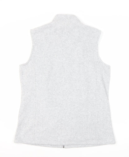 Womens UK Size 10 Damart Grey Gilet