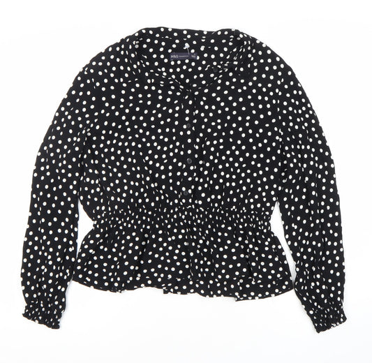 Womens UK Size 18 Marks and Spencer Black  Blouse
