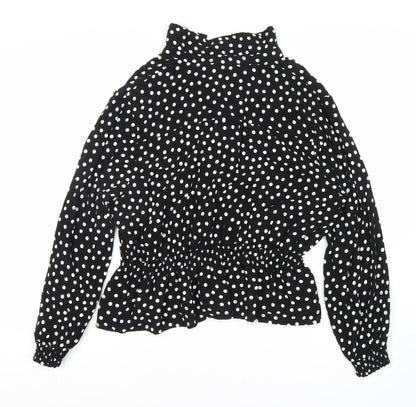 Womens UK Size 18 Marks and Spencer Black  Blouse