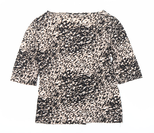 Womens UK Size 14 Marks and Spencer Multicoloured Basic Blouse