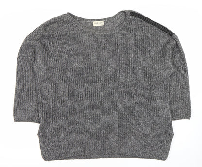 Womens UK Size 14 Marks and Spencer Grey Pullover Jumper
