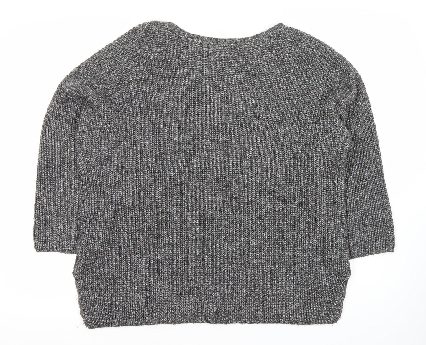 Womens UK Size 14 Marks and Spencer Grey Pullover Jumper
