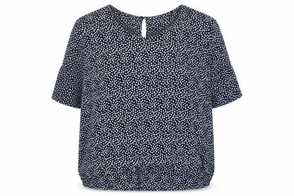 Womens UK Size 12 ICHI Blue  Blouse