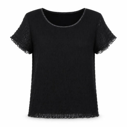 Womens UK Size M Bonmarché Black Basic Blouse