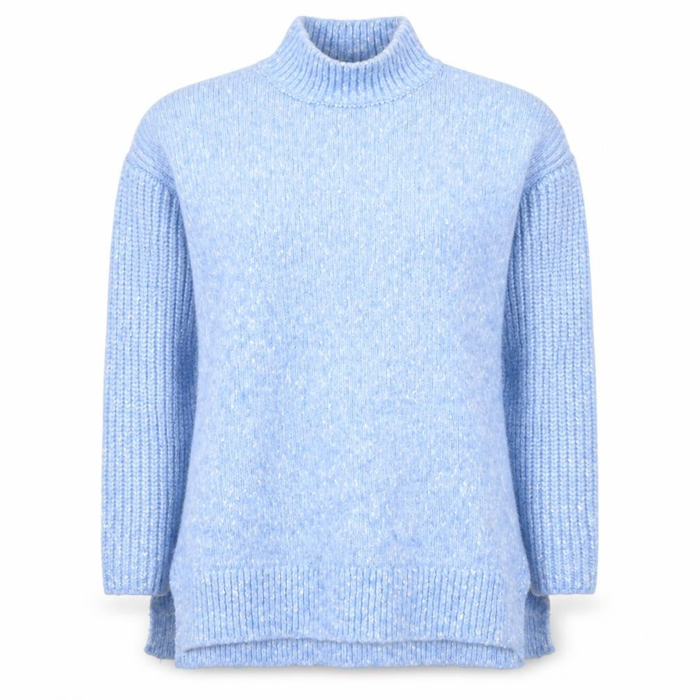 Womens UK Size L Marks and Spencer Blue Pullover Jumper