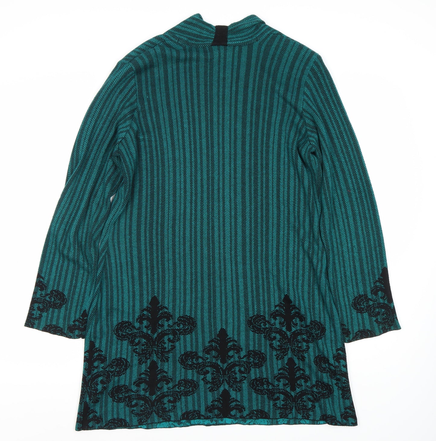 Womens UK Size 14 Per Una Green Cardigan Jumper